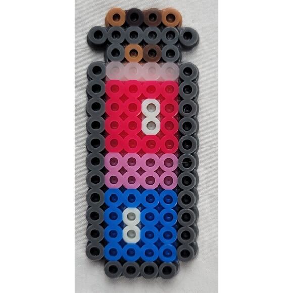 Bisexual LGBT Potion Perler Pixel Art - Picture 2 of 2
